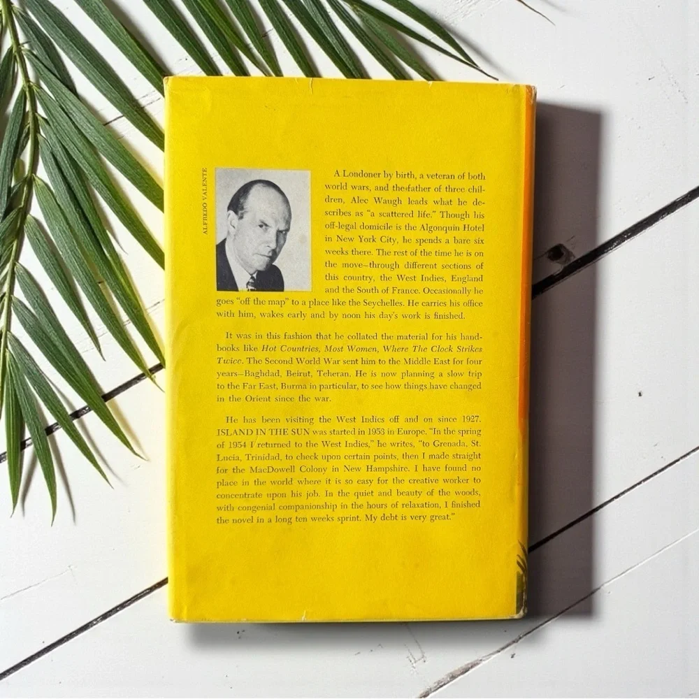 Island in the Sun — Alec Waugh | Vintage Hardcover Novel | Book Club Edition